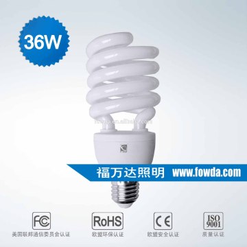 CHINA CHEAP 36W HALF SPIRAL CFL FLOURESCENT