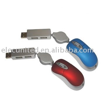 mini usb hub mouse