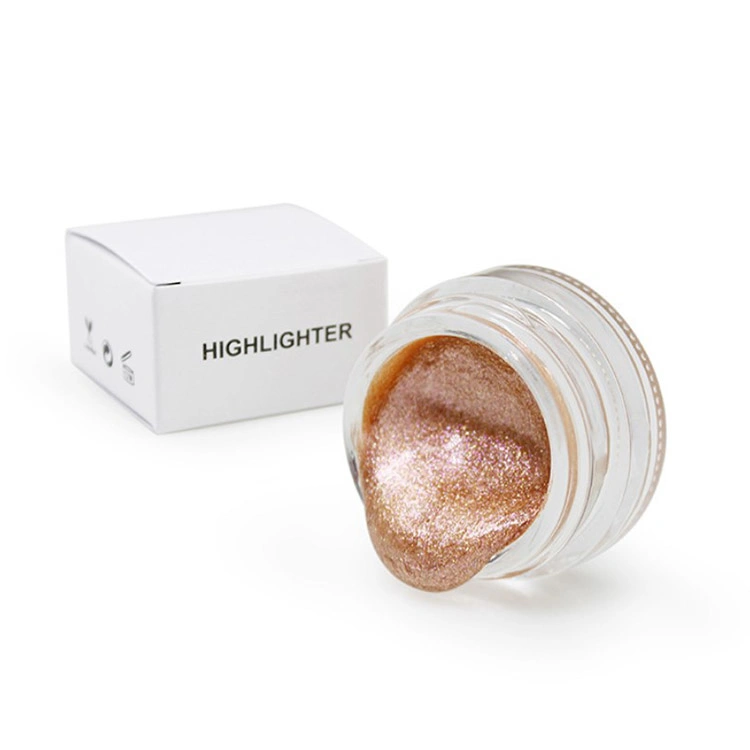 OEM Cosmetic High Pigment Cosmetics Makeup Private Label Cream Glitter Jelly Highlighter