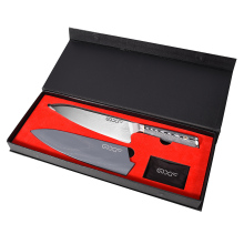 8 Inch Tiny Wave Pattern Classical Design Damascus Chefs Knife Set - Hot Selling Kitchen Knives