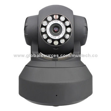 Indoor PT IP Network Camera, Built-in Mic and SpeakerNew