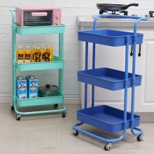 Modern Salon 3-Drawer Raskog Rolling Storage Cart
