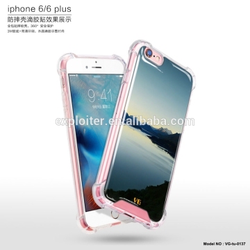 Wholesale reliable air cushion mobile cover for apple 6s cover flower