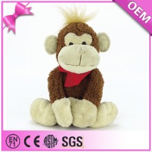 China eco friendly plush monkey toys, stuffed monkey keychain wholesale