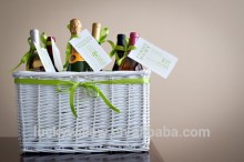 Great wicker wine hamper basket,wine bottle basket