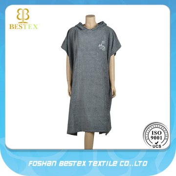 Custom design printing label surf poncho changing robe