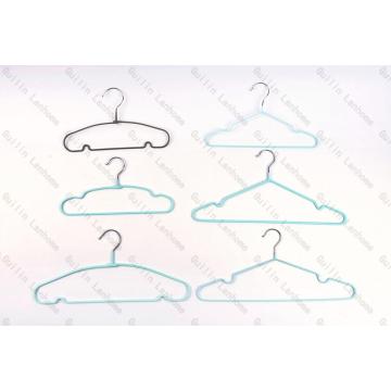 PVC Coated Anti-slip Thin Metal Clothes Hanger