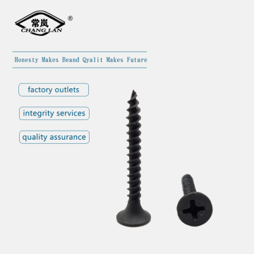 Metric drywall screws drywall to metal