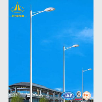 8M 10M 12M Galvanized Lamp Post Lighting Pole