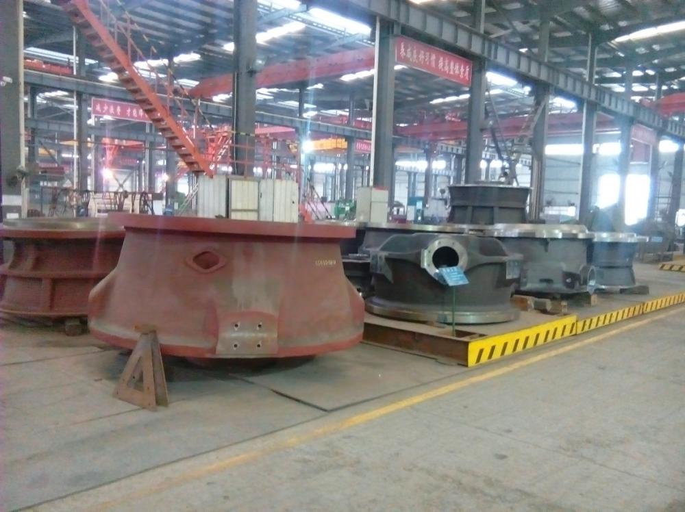 USA guest visit CSP Cone Crusher Spare part and wear part