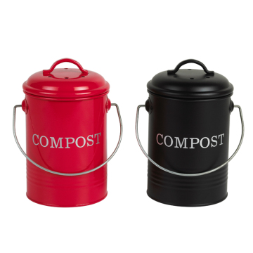 Stainless Steel Kitchen Food Waste Odorless Compost Pail