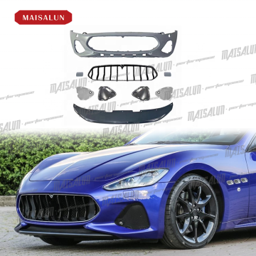MAISALUN Car Bumper with Grille Front Lip Z Style Body Kit for Maserati GT GranTurismo