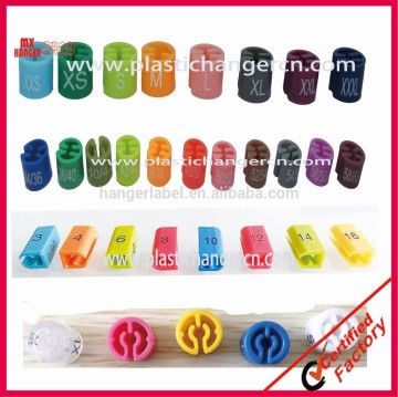 baby hanger size markers ,size cube,size clip