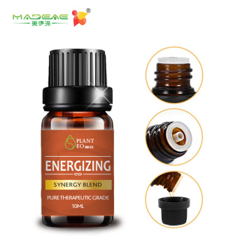 Mezclar aceite inmune de mezcla de aceite de aceite personalizado de masaje de etiqueta de aromaterapia
