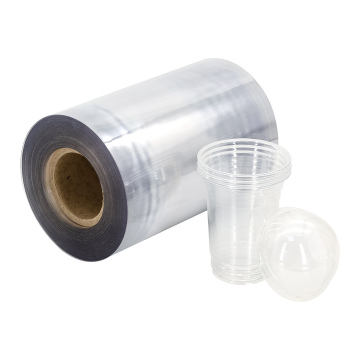 PET film plastic for drink cups fruit boxes
