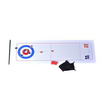 Hot Selling Table Top Curling Game with Magnetic Joint Board for Kids & Adults 2024