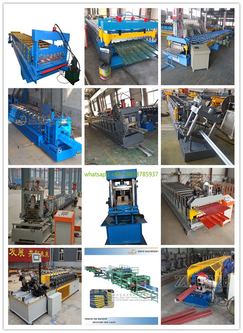 color steel cold roll forming machinery