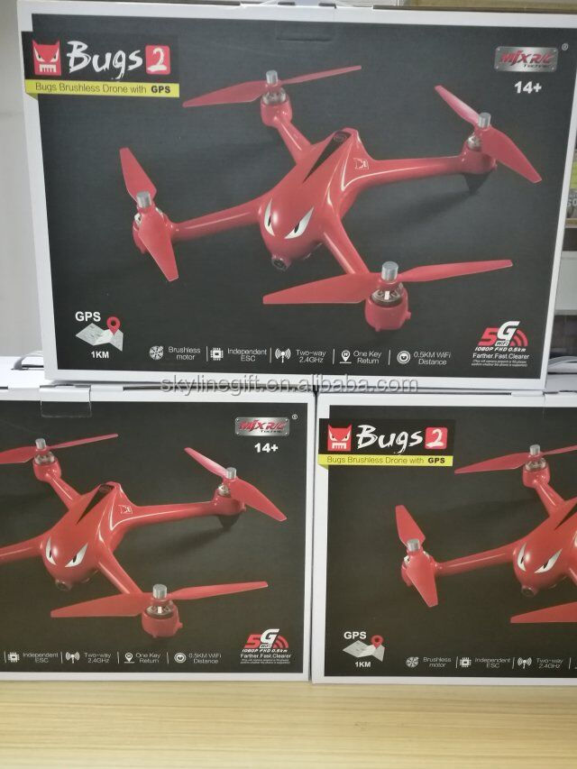 MJX B2W Bugs 2W Brushless motor Quadcopter GPS drone ESC 1080P Camera Wifi FPV Drone GPS RC Quadcopter