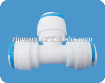 Union Tee quick fitting,brass water connection fittings