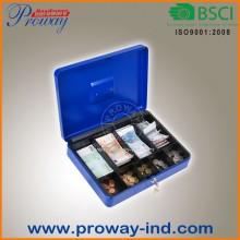 metal large cash box,cash storage box