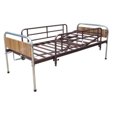 Cama medial manual con reposacabezas ajustable