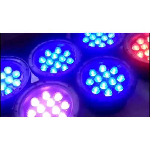 Kilang 15W IP67 RGB lampu tertutup luar diketuai