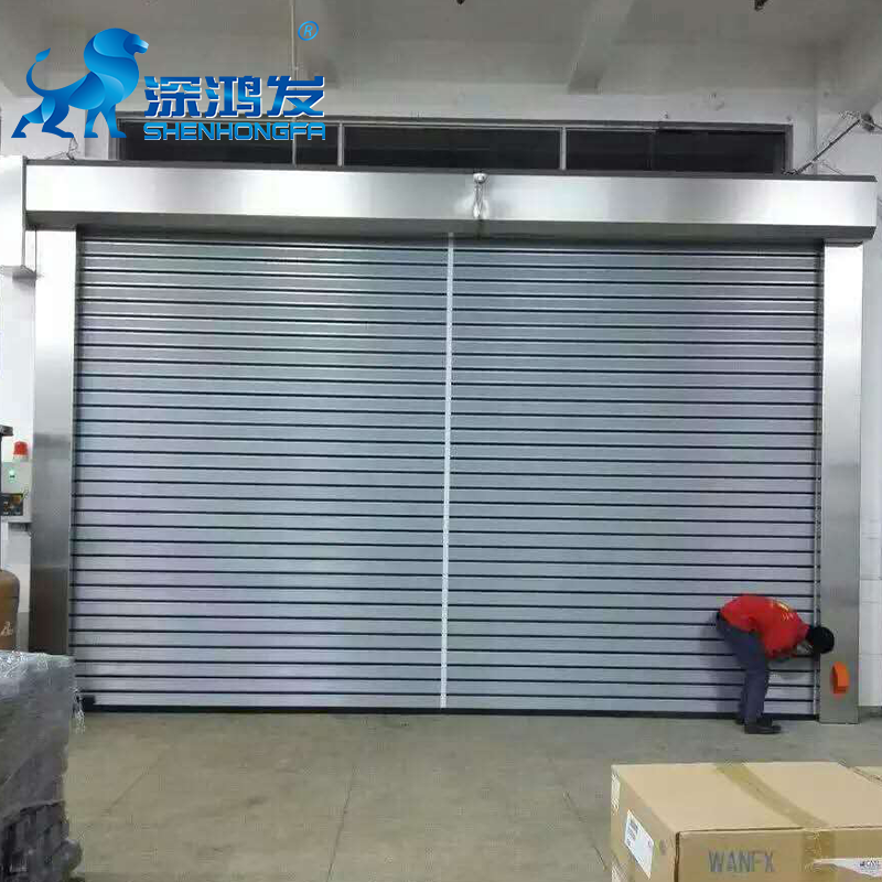 Security simple Hard High Speed spiral Door