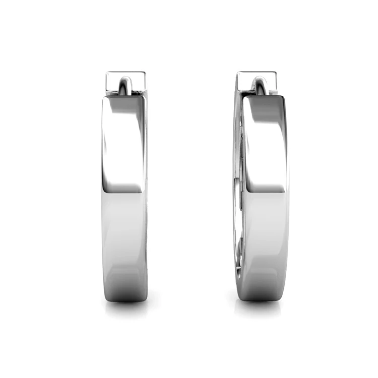 Trendy Wholesale Brass Gold Plated Women Hoop Earring