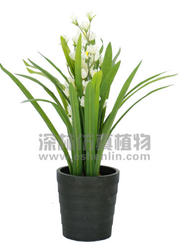 Artificial Orchid flower/artificial orchid bonsai flower plant