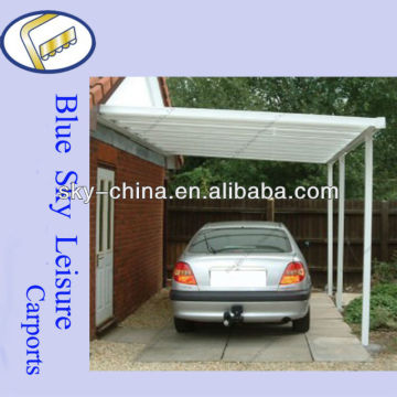 100% Anti-UV steel car shelter for car parking