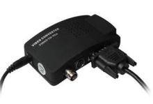 DC 5V BNC and S-Video to VGA PC to TV Converter Both PAL /