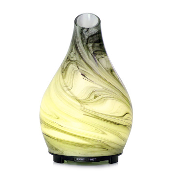 Ultradźwiękowy dyfuzor ze szklanym aromatem Lampa olejowa Mały nawilżacz