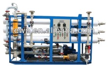 Containerized seawater desalination system