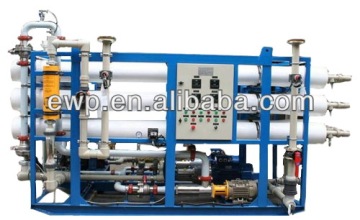 Containerized seawater desalination system