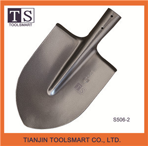 steel construction spade shovel head