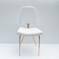 chaise de salle à manger design moderne et simple avec PU