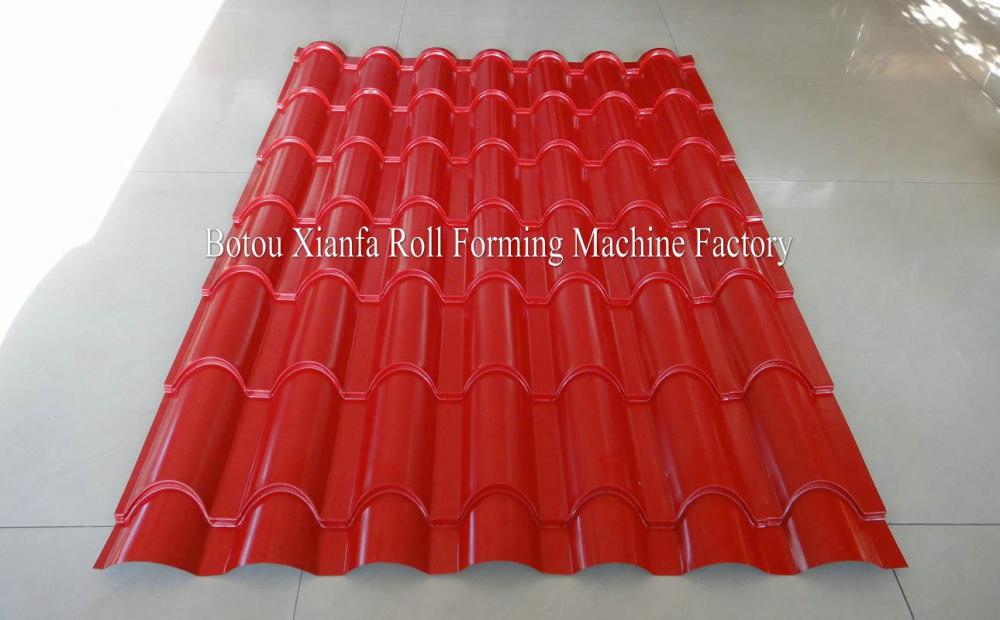 Unique Designed Glazed Tile Roll Forming Machine