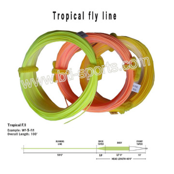 Tropical fly line
