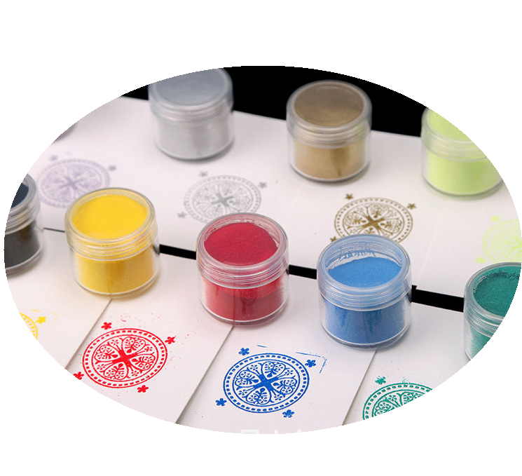 Bulk heat embossing powder