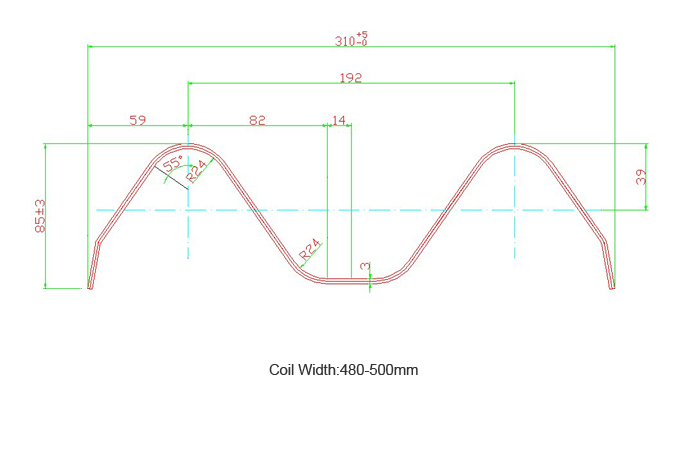 guardrail drawing