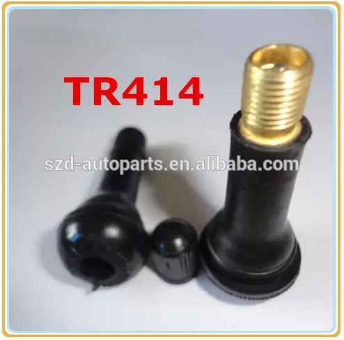 TR414 Brass Stem Tubeless Valve / Tubeless Tyre Valve