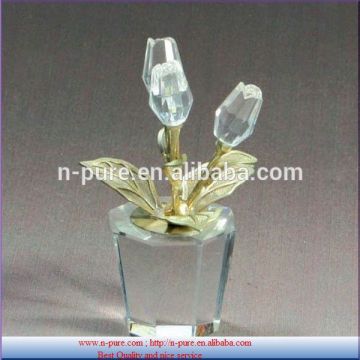 cheap new design Crystal flower model for gift