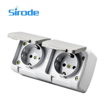EU Model Wall Mount Factory Socket Outlet