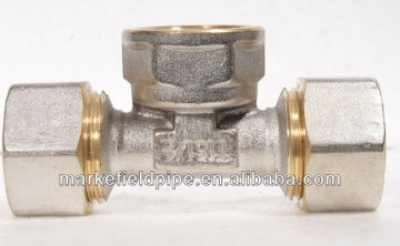 Metric brass compression fittings