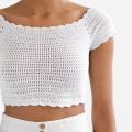 Hot Fashion Crochet Top για αρχάριους