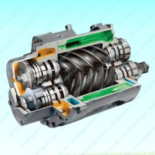 screw air compressor airend rebuilding MJ185 MJ200 MJ250 hot sale airend air compressor parts