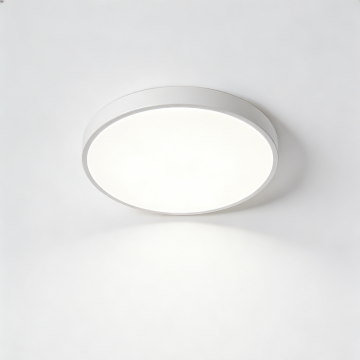 Ceiling lamp with gentle warm glow