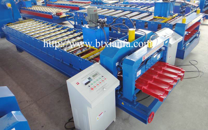 corrugated roofing sheet machine