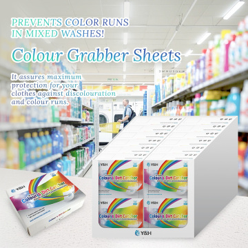 Laundry anti color bleeding sheets
