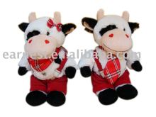 Plush Couple Cow